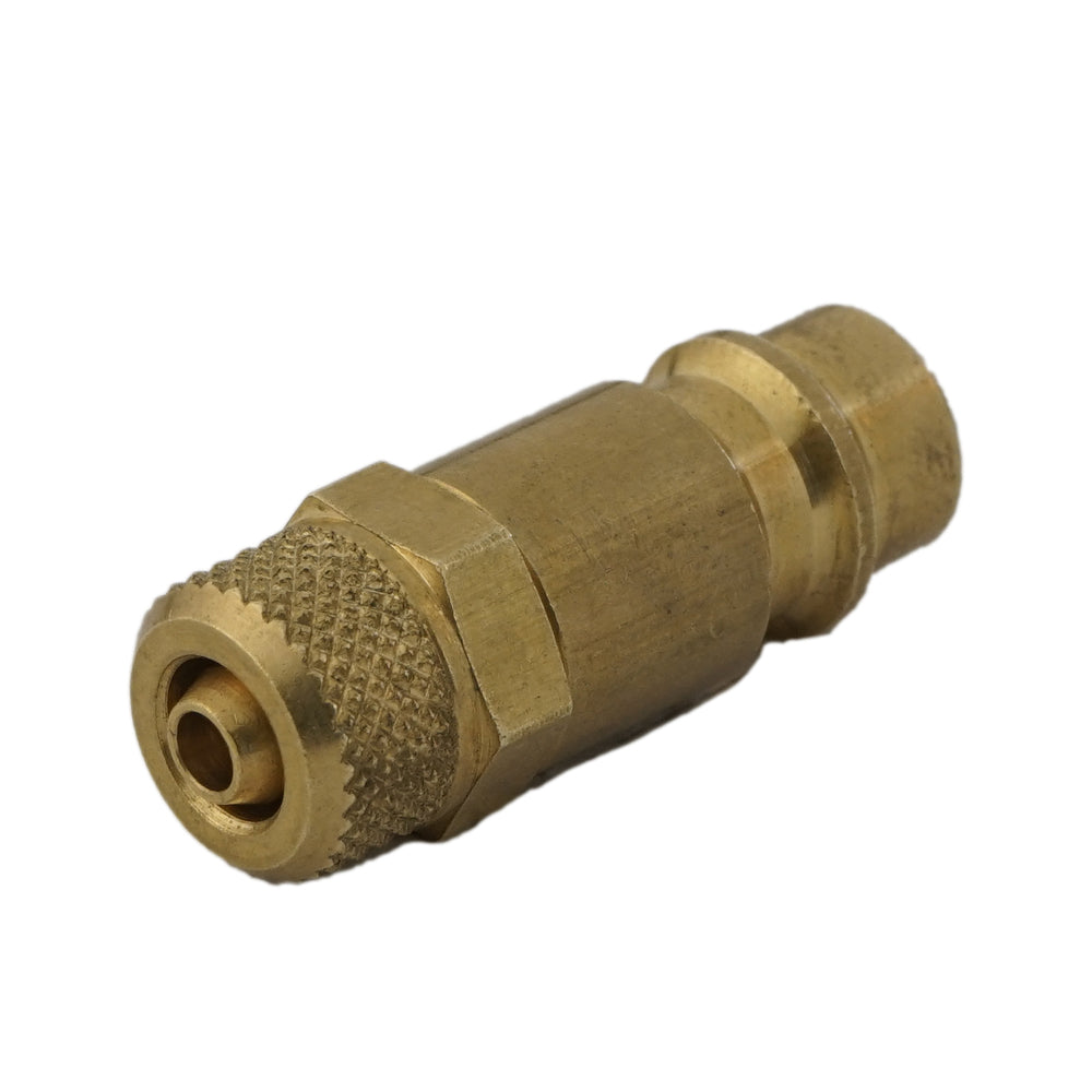 Laiton DN 7.2 (Euro) Bouchon d'accouplement d'air 6x8 mm écrou-raccord [2 pièces].