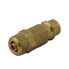 Laiton DN 7.2 (Euro) Bouchon d'accouplement d'air 6x8 mm écrou-raccord [2 pièces].