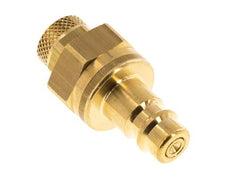 Laiton DN 7.2 (Euro) Coupleur d'air Bouchon 6x8 mm Écrou-union Double obturation