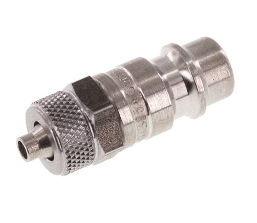 Acier inoxydable DN 7.2 (Euro) Bouchon d'accouplement d'air 4x6 mm Écrou-raccord
