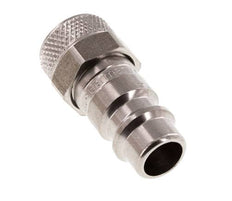 Acier inoxydable DN 7.2 (Euro) Coupleur d'air Bouchon 6x8 mm Écrou-raccord
