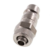 Acier inoxydable DN 7.2 (Euro) Coupleur d'air Bouchon 6x8 mm Écrou-raccord