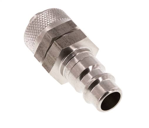 Acier inoxydable DN 7.2 (Euro) Bouchon de raccord d'air 8x10 mm Écrou-raccord