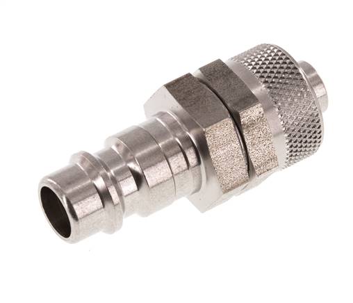 Acier inoxydable DN 7.2 (Euro) Bouchon de raccord d'air 8x10 mm Écrou-raccord