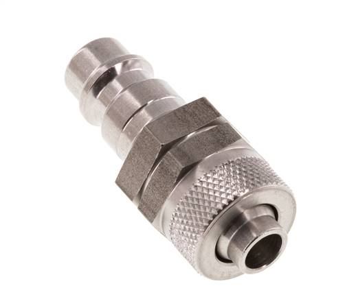 Acier inoxydable DN 7.2 (Euro) Bouchon de raccord d'air 8x10 mm Écrou-raccord