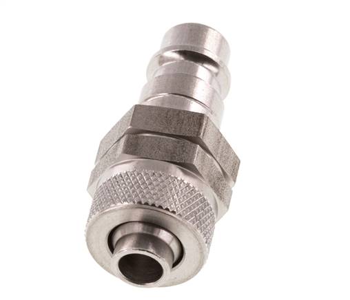 Acier inoxydable DN 7.2 (Euro) Bouchon de raccord d'air 8x10 mm Écrou-raccord