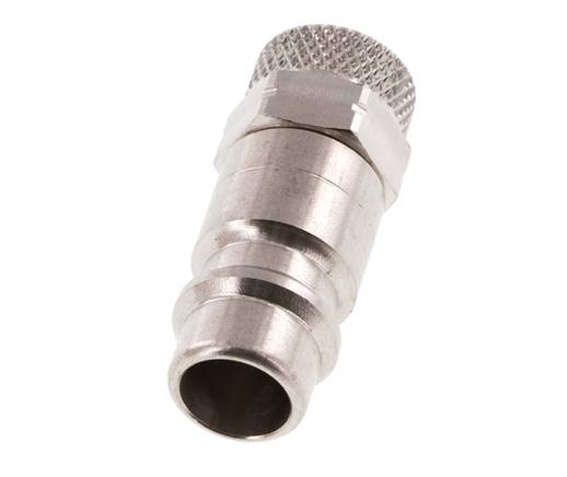 Acier inoxydable 316L DN 7.2 (Euro) Bouchon de raccord d'air 4x6 mm Écrou-raccord