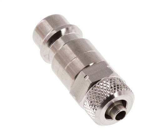 Acier inoxydable 316L DN 7.2 (Euro) Bouchon de raccord d'air 4x6 mm Écrou-raccord