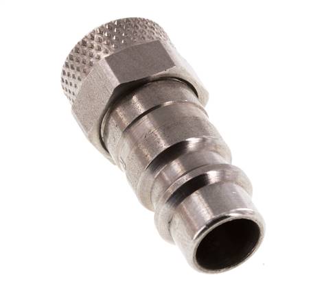 Acier inoxydable 316L DN 7.2 (Euro) Bouchon de raccord d'air 6x8 mm Écrou-raccord
