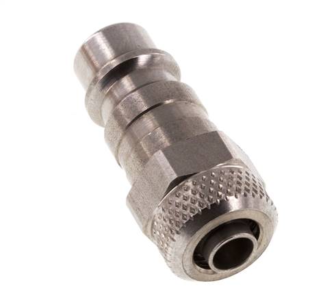 Acier inoxydable 316L DN 7.2 (Euro) Bouchon de raccord d'air 6x8 mm Écrou-raccord