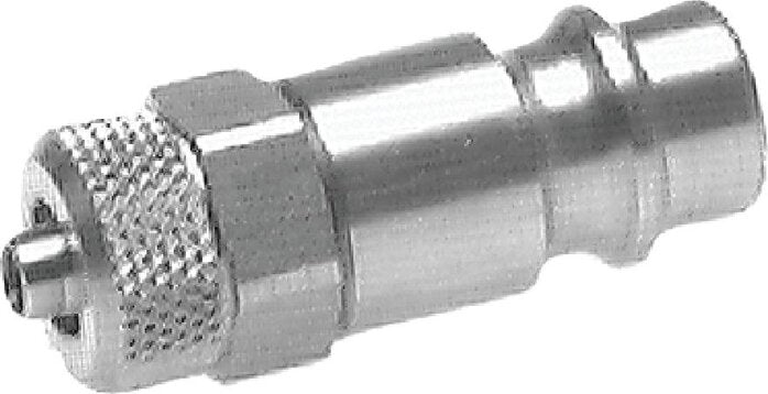 Acier inoxydable 316L DN 7.2 (Euro) Coupleur d'air Bouchon 8x10 mm Écrou-raccord Double obturation