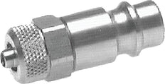 Acier inoxydable 316L DN 7.2 (Euro) Coupleur d'air Bouchon 8x10 mm Écrou-raccord Double obturation