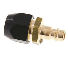 Brass DN 7.2 (Euro) Air Coupling Plug 9x15 mm Union Nut