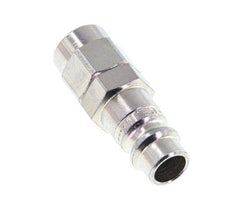 Hardened steel DN 7.2 (Euro) Air Coupling Plug 5x8 mm (streamline) Union Nut