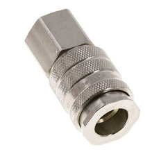 Laiton nickelé Coupleur pneumatique DN 10 Douille G 1/4 pouce Femelle