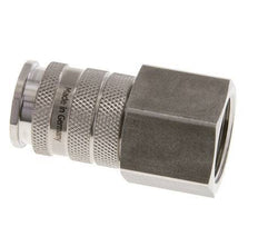 Coupleur d'air DN 10 en acier inoxydable Douille G 3/4 pouce femelle à double obturation