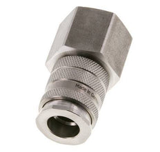 Coupleur d'air DN 10 en acier inoxydable Douille G 3/4 pouce femelle à double obturation
