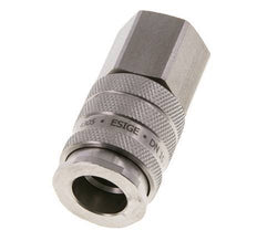 Acier inoxydable DN 10 Coupleur d'Air Douille G 3/8 pouce Femelle Double obturation