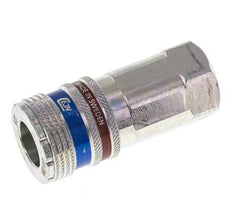 Acier/laiton Coupleur d'air DN 10 Douille G 3/8 pouce Femelle