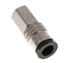 Steel/Nickel-plated brass DN 10 Air Coupling Socket G 3/8 inch Female