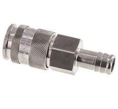 Stainless steel DN 10 Air Coupling Socket 13 mm Hose Pillar