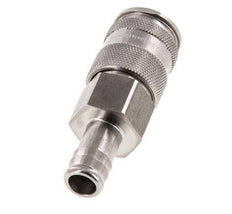 Stainless steel DN 10 Air Coupling Socket 13 mm Hose Pillar
