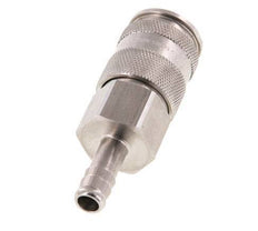 Acier inoxydable DN 10 Coupleur d'air Douille 9 mm Pilier de tuyau Double obturation