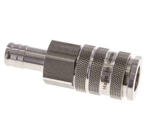 Acier inoxydable 316L DN 10 Manchon de raccord pneumatique 19 mm Colonne de tuyau