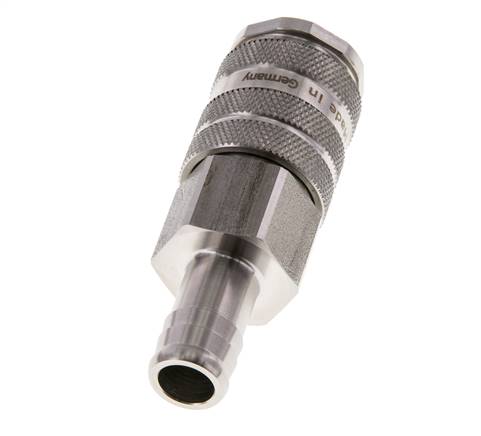 Acier inoxydable 316L DN 10 Manchon de raccord pneumatique 19 mm Colonne de tuyau