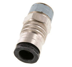Acier/laiton Coupleur d'air DN 10 Douille R 1/2 pouce Mâle