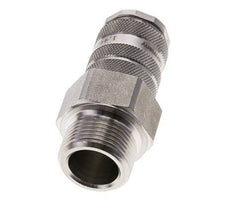 Stainless Steel 316L DN 10 Air Coupling Socket G 3/4 inch Male