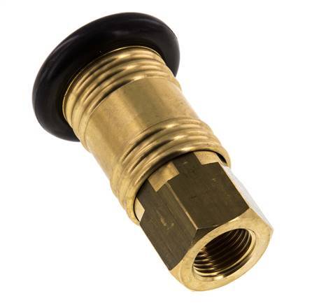 Brass DN 12 Air Coupling Socket G 1/2 inch Female