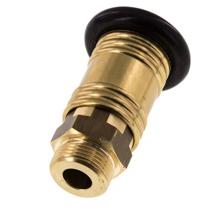 Coupleur d'air DN 12 en laiton Prise femelle G 3/4 pouce mâle