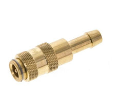Laiton DN 2.7 (Micro) Coupleur d'air Douille 5 mm Colonne de tuyau Double obturation