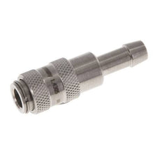 Stainless steel DN 2.7 (Micro) Air Coupling Socket 5 mm Hose Pillar