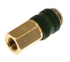 Laiton DN 5 Vert Air Coupling Socket G 1/8 inch Female