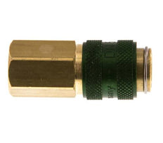 Laiton DN 5 Vert Air Coupling Socket G 1/8 inch Female
