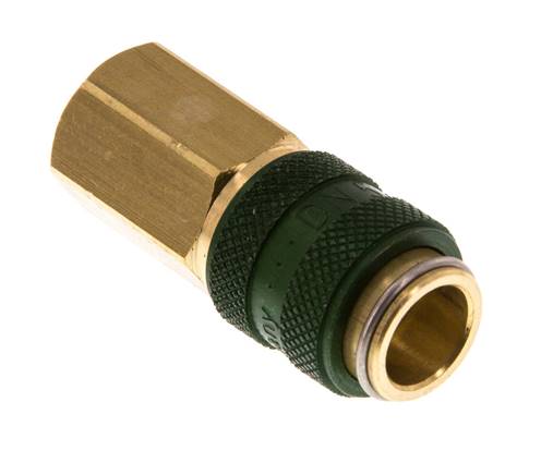 Laiton DN 5 Vert Air Coupling Socket G 1/8 inch Female