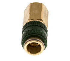 Laiton DN 5 Vert Air Coupling Socket G 1/8 inch Female