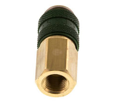 Laiton DN 5 Vert Air Coupling Socket G 1/8 inch Female