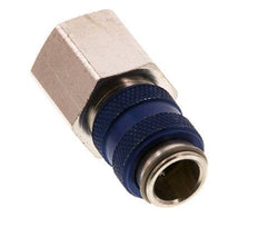 Laiton nickelé DN 5 Bleu Air Coupling Socket G 3/8 inch Female