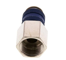 Laiton nickelé DN 5 Bleu Air Coupling Socket G 3/8 inch Female
