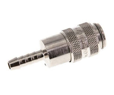 Nickel-plated Brass DN 5 Air Coupling Socket 5 mm Hose Pillar