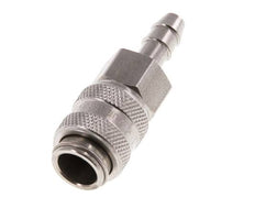 Acier inoxydable DN 5 Coupleur d'air Douille 6 mm Colonne de tuyau Double obturation