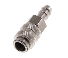 Acier inoxydable DN 5 Coupleur d'air Douille 8 mm Colonne de tuyau Double obturation