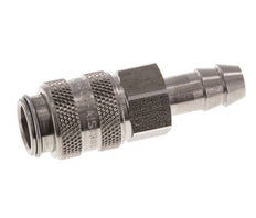 Acier inoxydable DN 5 Coupleur d'air Douille 8 mm Colonne de tuyau Double obturation