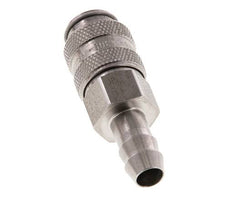Acier inoxydable DN 5 Coupleur d'air Douille 8 mm Colonne de tuyau Double obturation