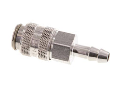 Acier inoxydable 316L DN 5 Raccord d'air Douille 4 mm Colonne de tuyau Double obturation