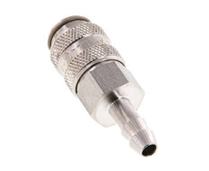 Acier inoxydable 316L DN 5 Raccord d'air Douille 4 mm Colonne de tuyau Double obturation