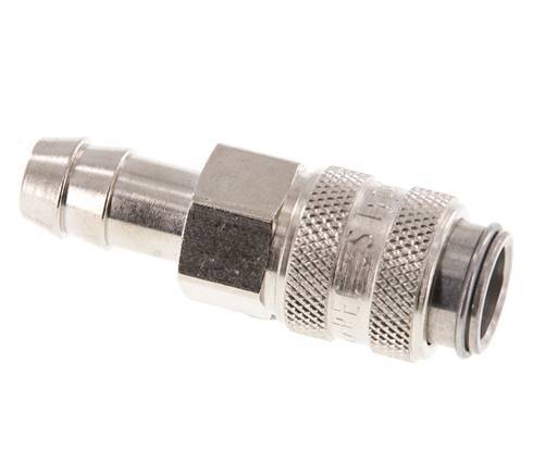 Hardened steel DN 5 Air Coupling Socket 9 mm Hose Pillar